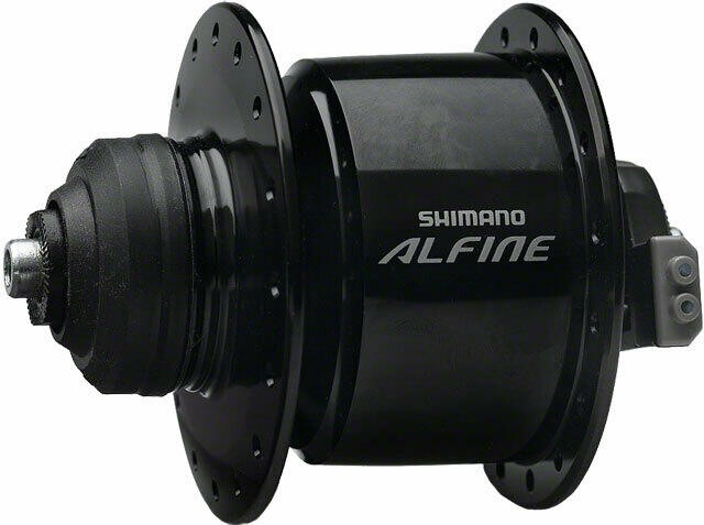 Shimano Alfine DH-S501 Dynamo Centerlock Disc 32h Front Hub 1