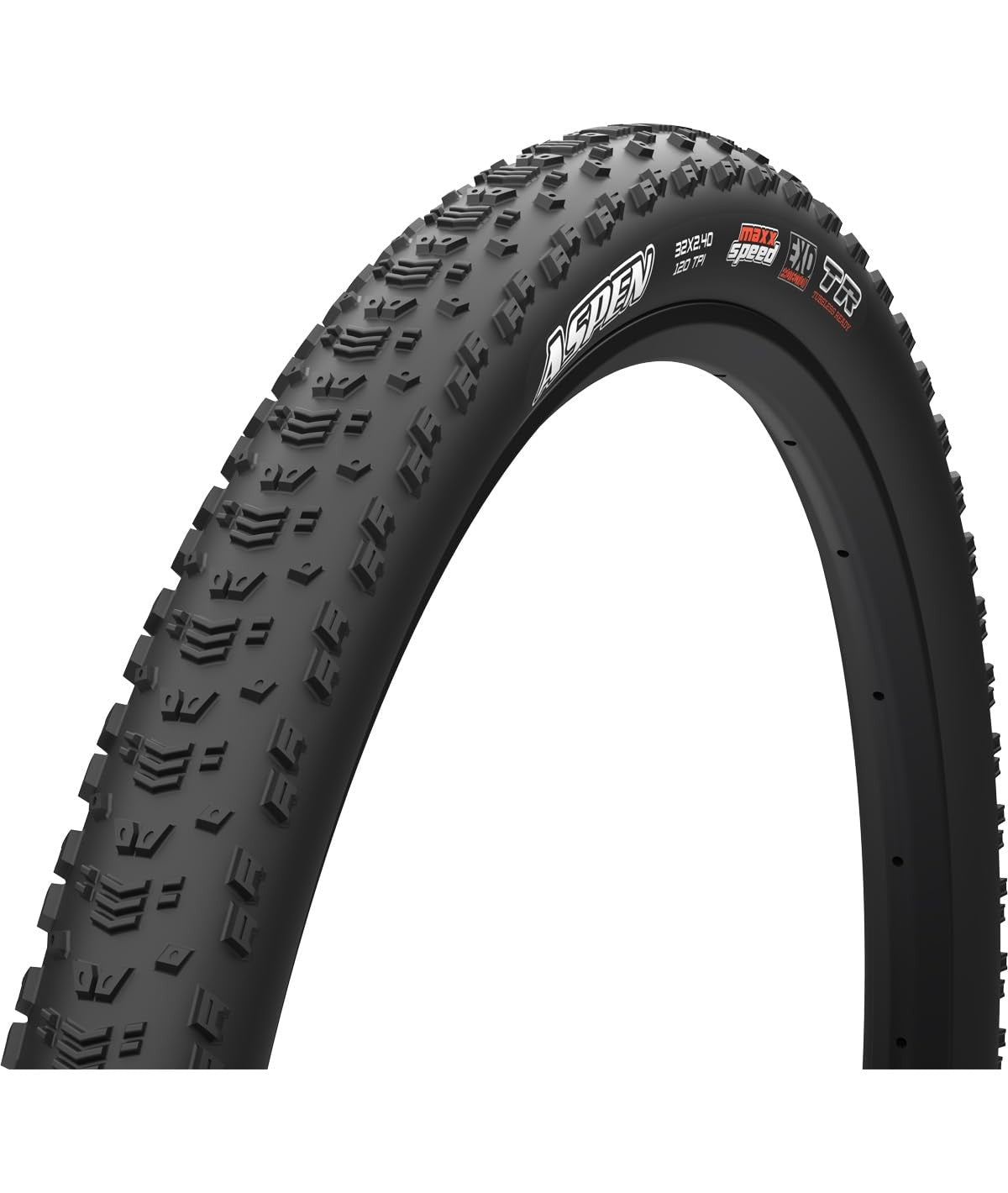 Maxxis Aspen | MaxxSpeed - EXO | XC Race Tire, Tubeless, E50 32x2.40 1