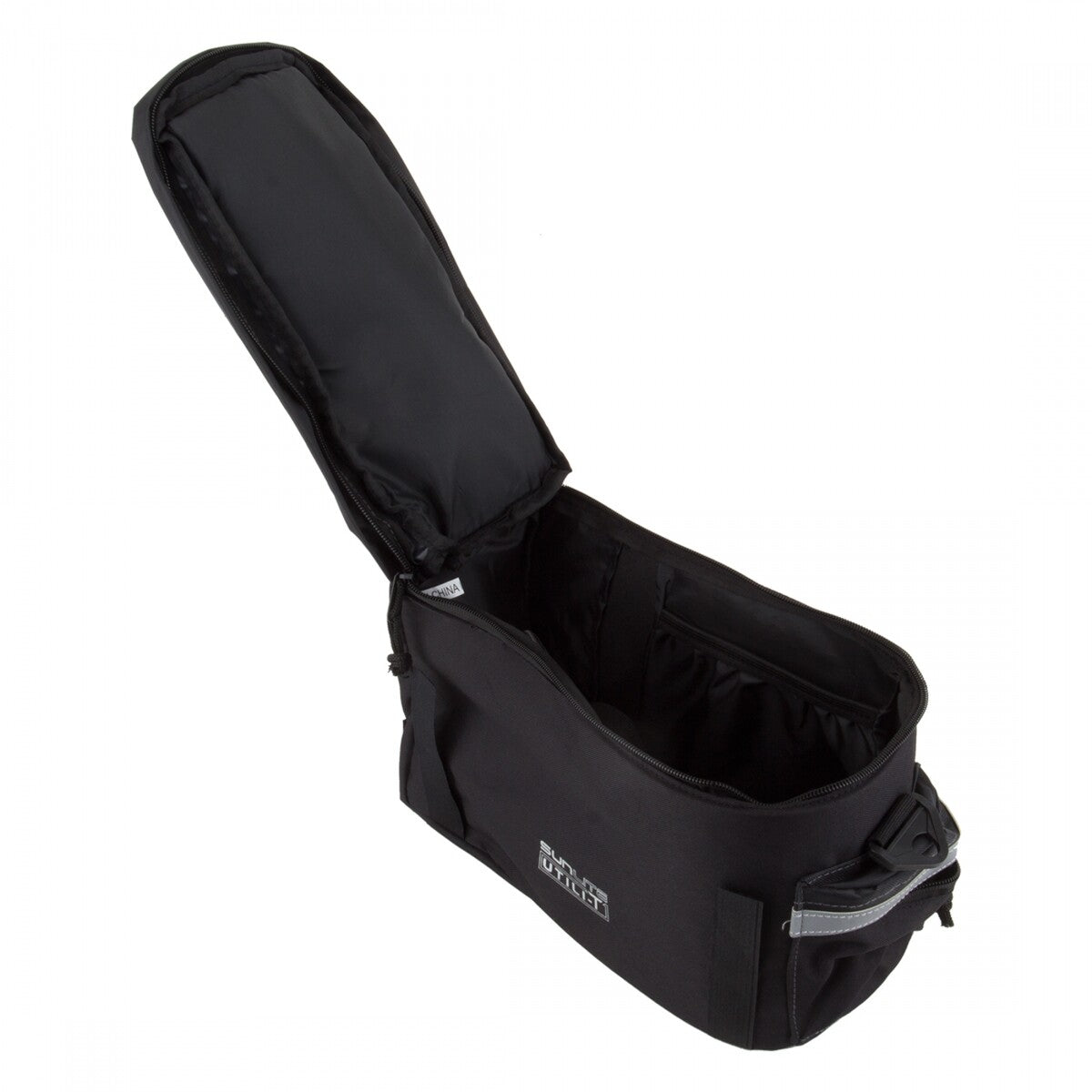 Sunlite Utili-T Rackbag Trunk Bag + Shoulder Strap Black Expandable Water Resist 2