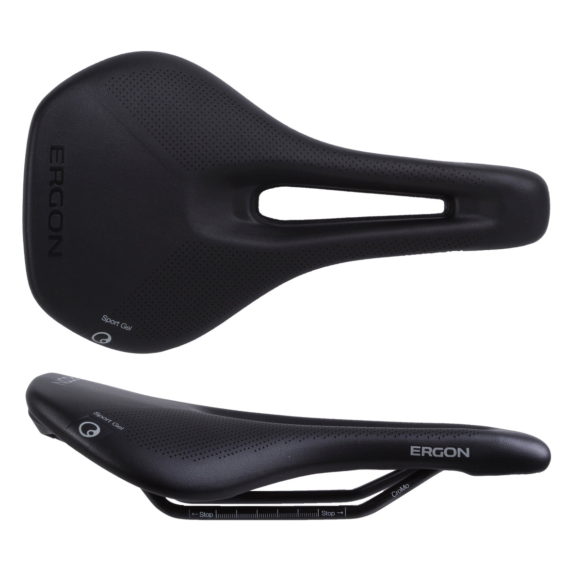 Ergon SR Sport Gel Womens Saddle Medium-Large Black 1