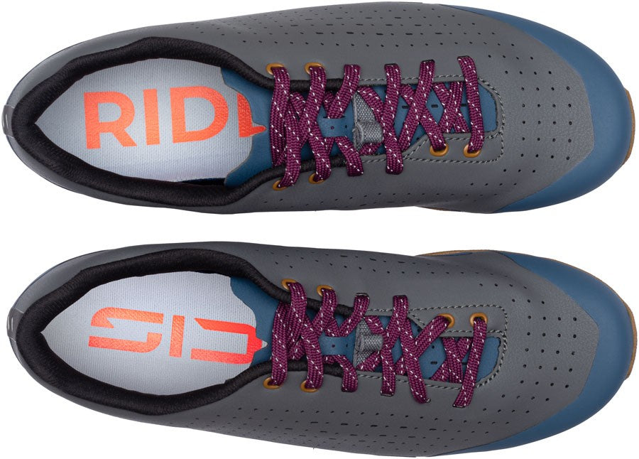 SIDI Asper Laces Gravel Shoes Dark Gray EU 43.5 Unisex Lace Closure 5