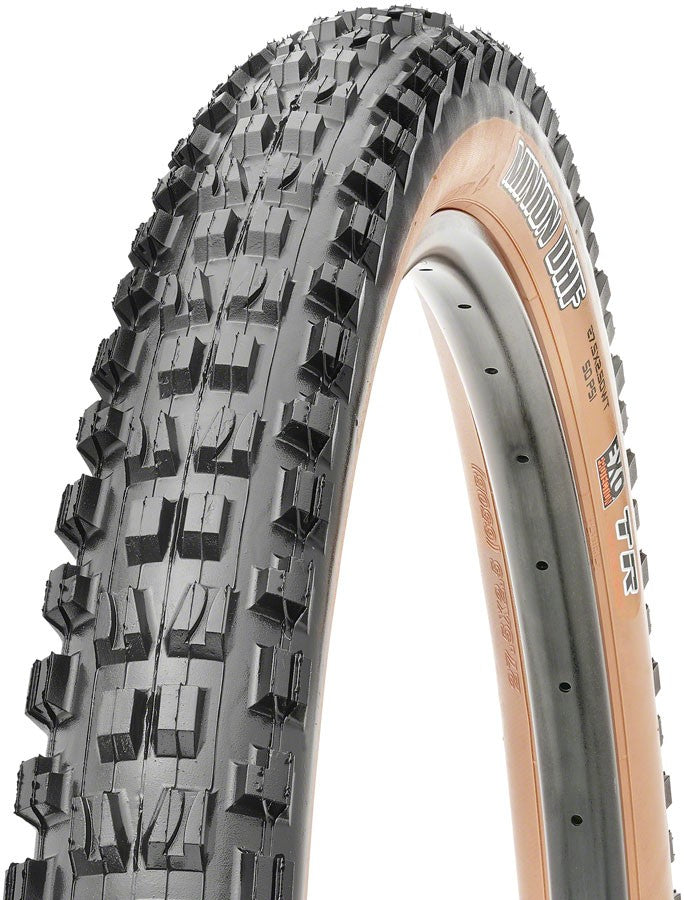 Pack of 2 Maxxis Minion DHF Tires Tubeless Folding Black/Tan Dual EXO WT 29x2.5 2