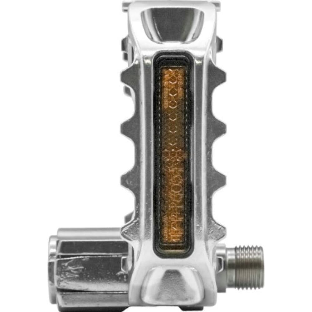 MKS Japan FD-7 Wide Folding Platform Pedals, 9/16", Silver 5