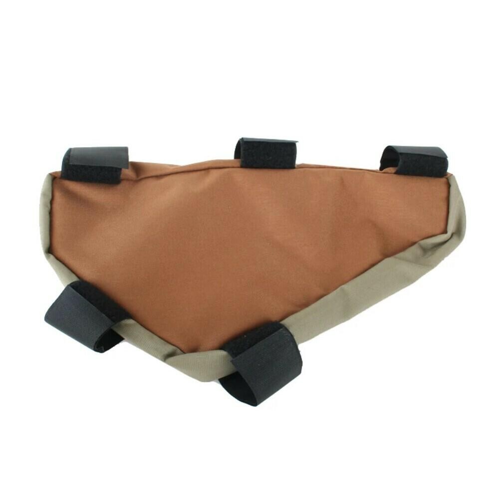 Green Guru Upshift Bicycle Frame Bag 2.7L Earthtone - Upcycled Materials 2