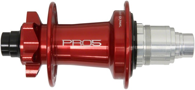 Hope Pro 5 Rear Hub - 12 x 148mm, 6-Bolt, XD, Red, 28H 1