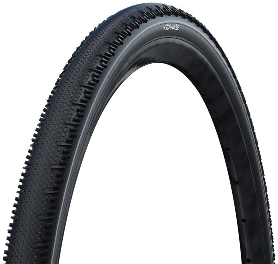 Schwalbe G-One RS Tire 700x45c Tubeless Folding Black Evolution Line Pro Addix 1