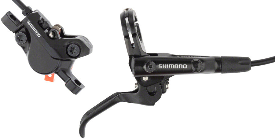 Shimano BR-MT500 Disc Brake + R Lever - Rear Hydraulic 2-Piston Post Mount Black 1