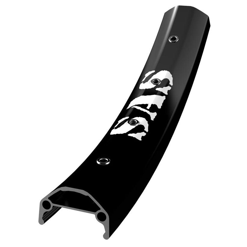 Halo SAS 26" Double Wall T-10 Heat Treated Alloy Rim, 36H, Black, DH & Dirtjump 2