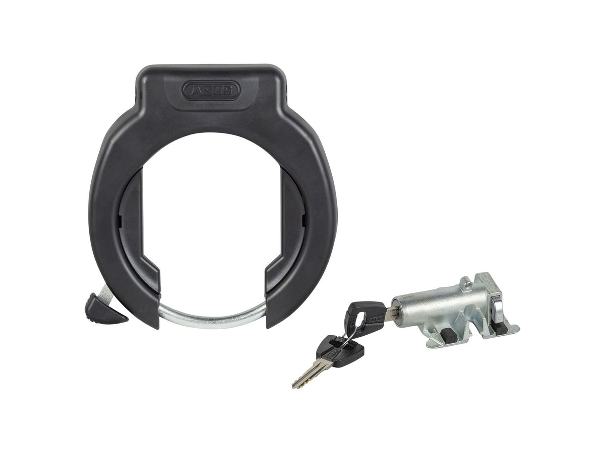 ABUS Ring Lock 4750XL NR & RIB Battery Lock BES3 DT3 T82 XL Black 1