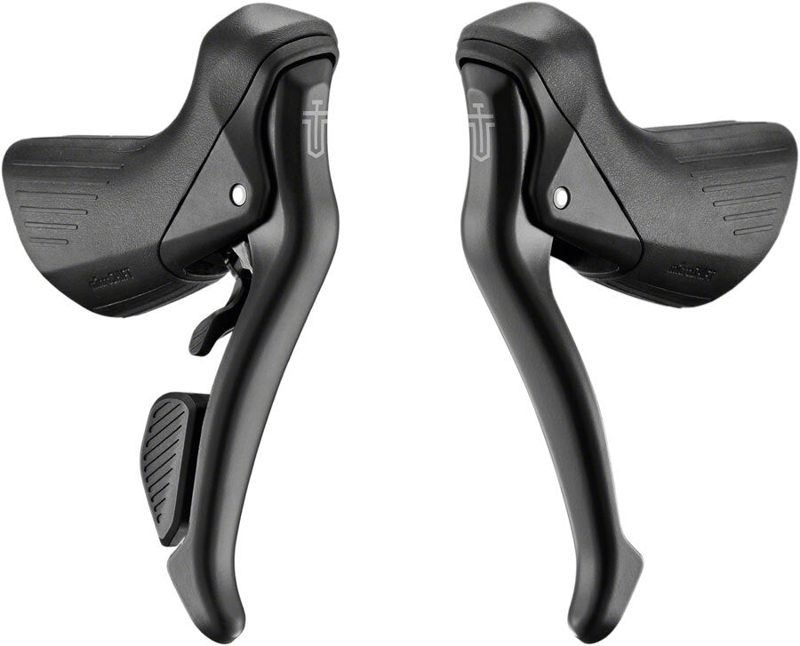 microSHIFT Sword Black Drop Bar Shifter/Brake Lever Set - 1 x 9-Speed Black 1