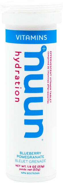 Nuun Vitamin Hydration Tablets Blueberry Pomegranate Box of 8 1