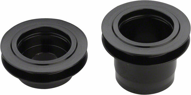 DT Swiss 9mm Thru Bolt End Caps for 2015+ Black 180 Hubs 1