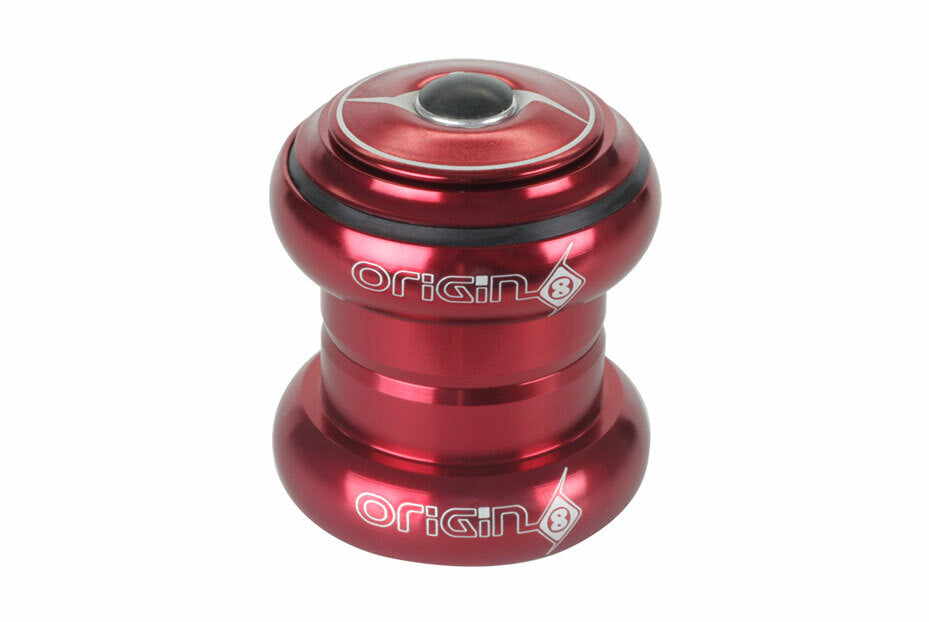 Origin8 Pro Pulsion Headset Threadless 1 1/8" Anodized RED 1