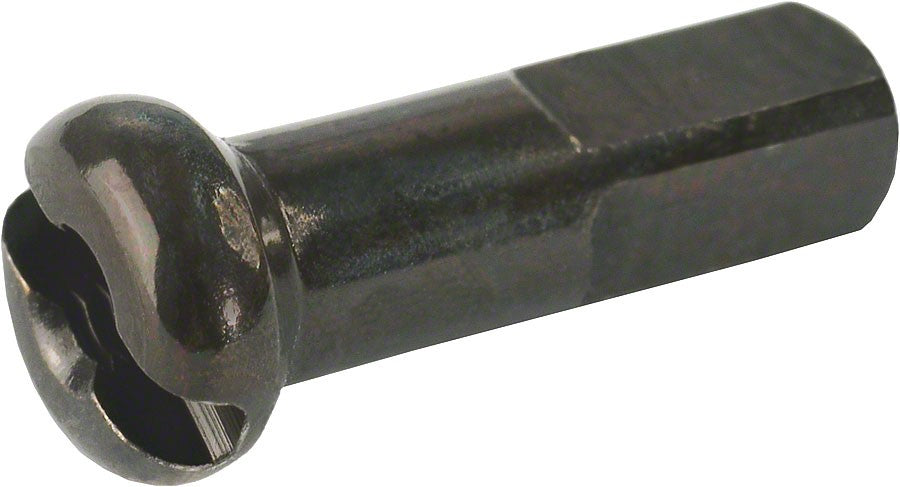 DT Swiss Pro Lock Brass Nipples: 1.8 x 12mm, Black, Box of 100 1