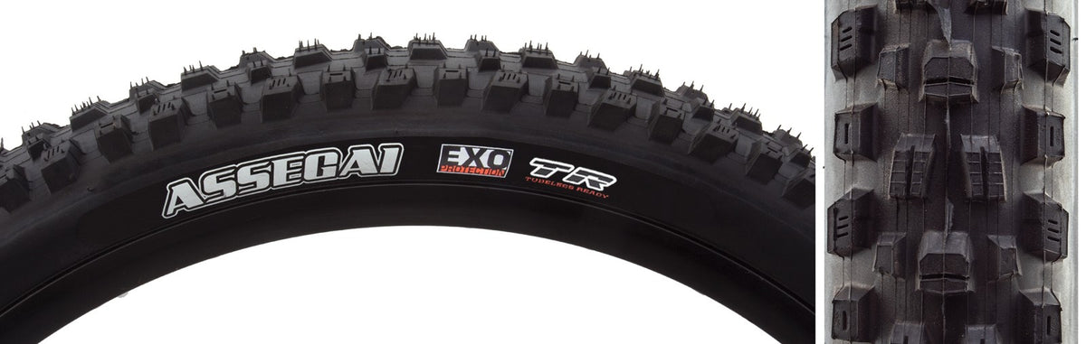 Maxxis Assegai Tire - 29 x 2.5, Tubeless, Folding, Black, Dual, EXO, Wide Trail 1