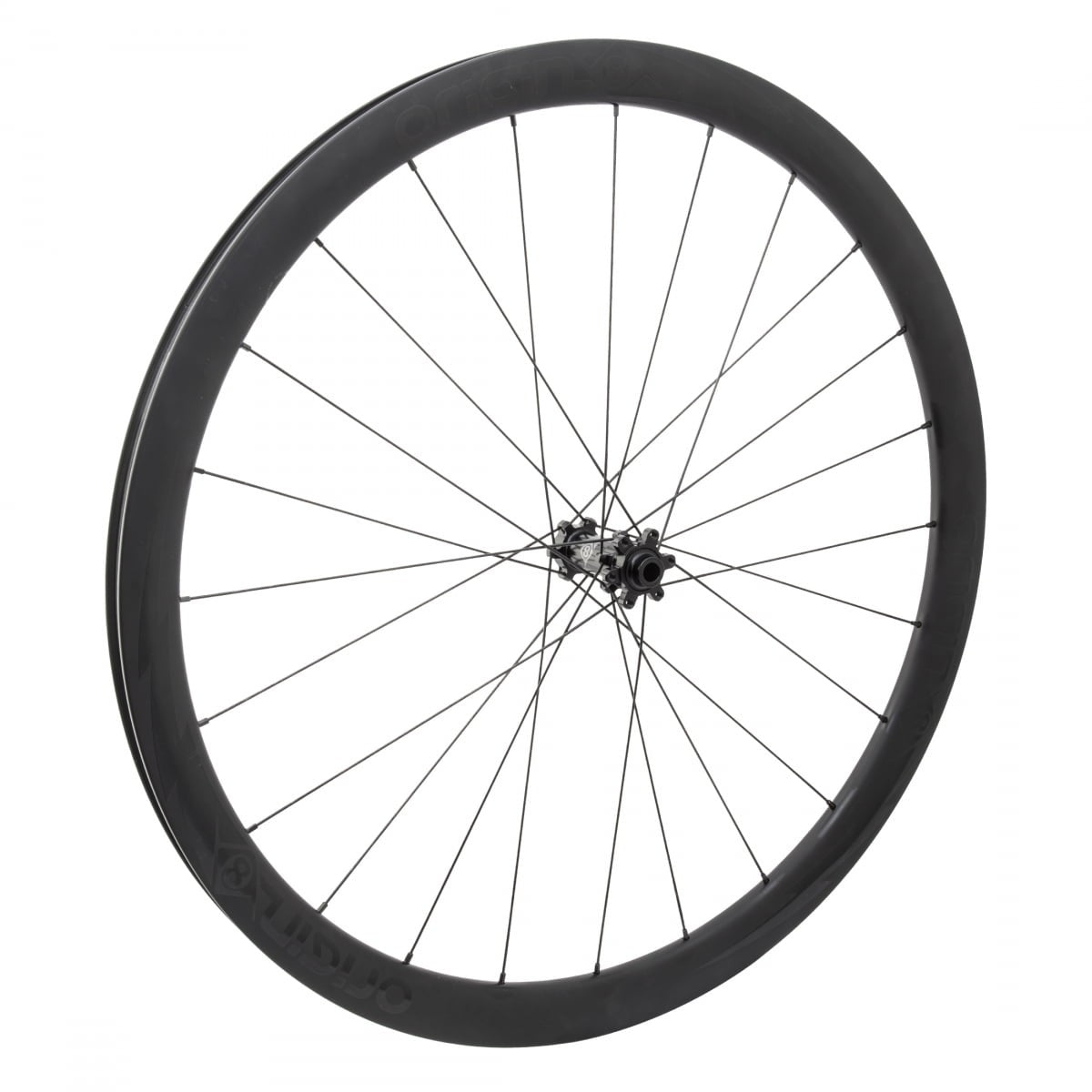 WHL Front 700 622x21 Origin-8 BOLT CARBON 38mm TBLS DISC Black 24 Origin-8 1