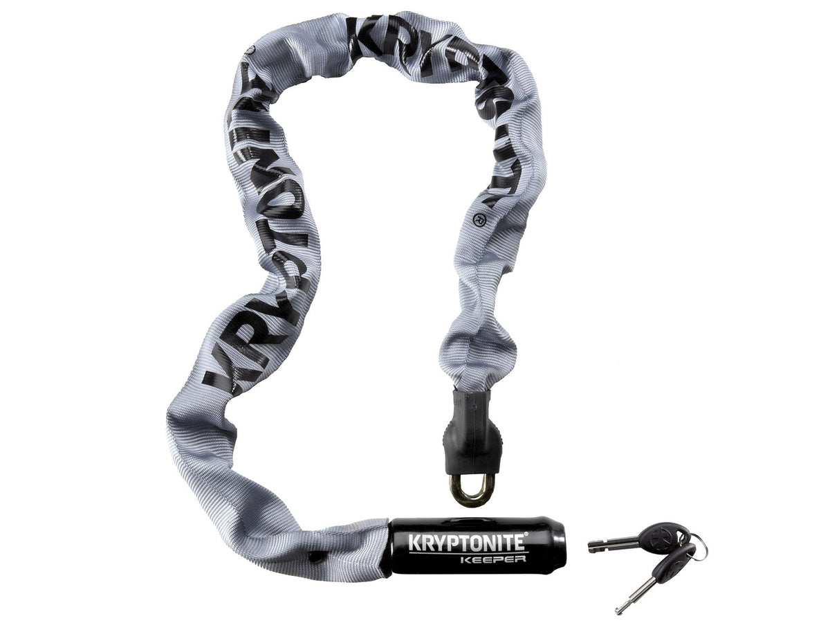 Kryptonite Keeper 785 Integrated Chain Lock 7mm x 85cm (33.5˝) Grey 1