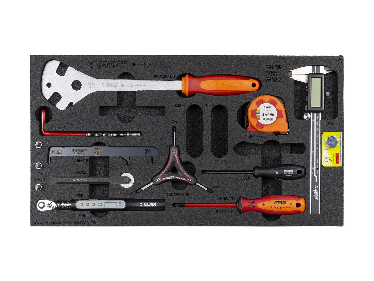 Unior Check-In Drawer With Tools 29 tool Black 2