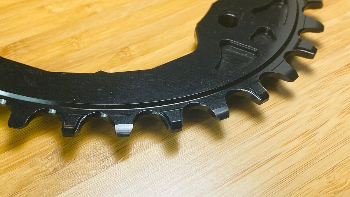 absoluteBLACK OVAL 96bcd XTR N/W Chainring XTR9000/M9020 34t - Black 4