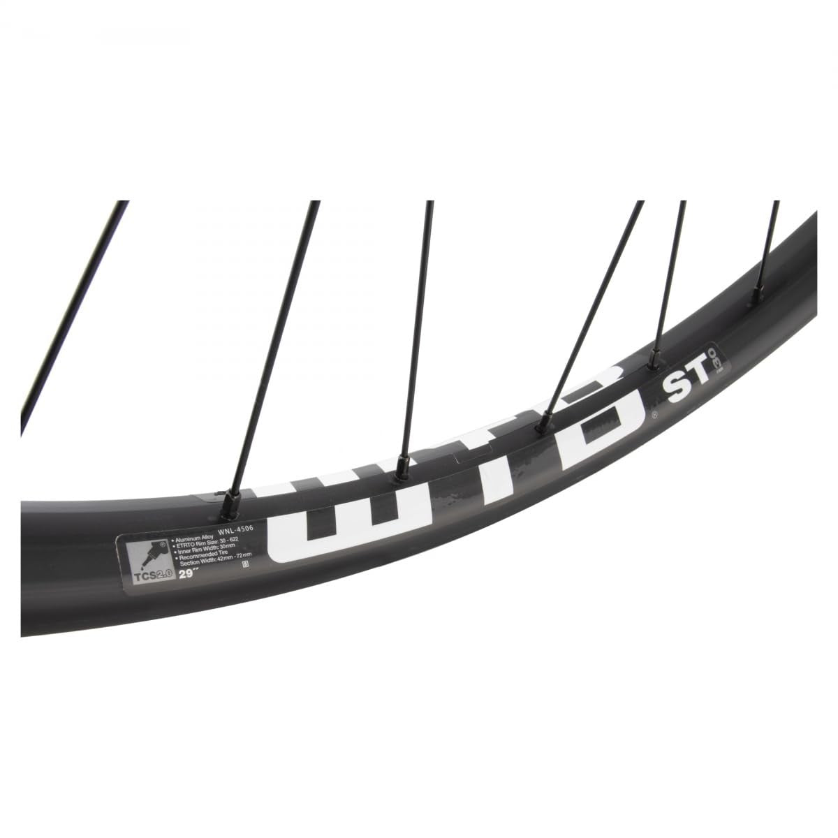 WTB ST TCS 2.0 i30 29" Alloy Mountain Disc Rear Wheel 8-11sp 32H 12x142mm Thru 3