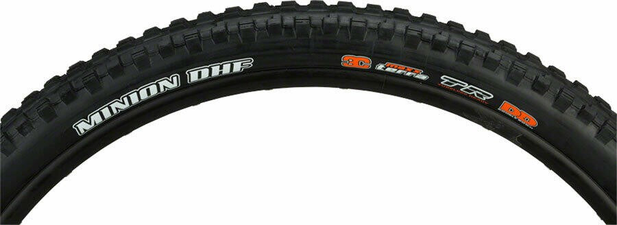Maxxis Minion DHF Tire 24x2.4 Tubeless Folding Black Dual EXO 3