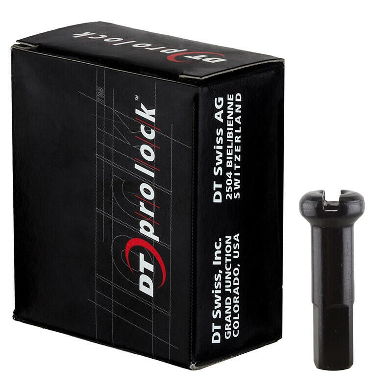 Dt Swiss Pro Lock Nipples Spoke Nipple Dt Aly 2.0x16mm Prolock Bk Bxof100 1