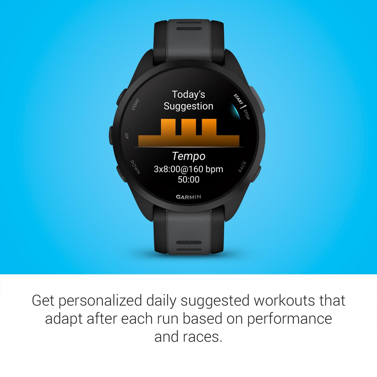 Garmin Forerunner 165 Running Smartwatch Black AMOLED Training Insights 6