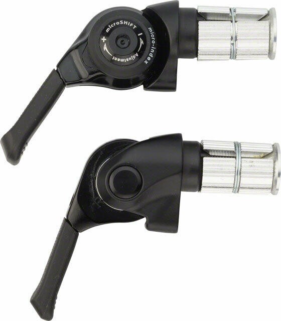 microSHIFT Bar End Shifter Set 10-Speed Mountain Double/Triple Shimano 1