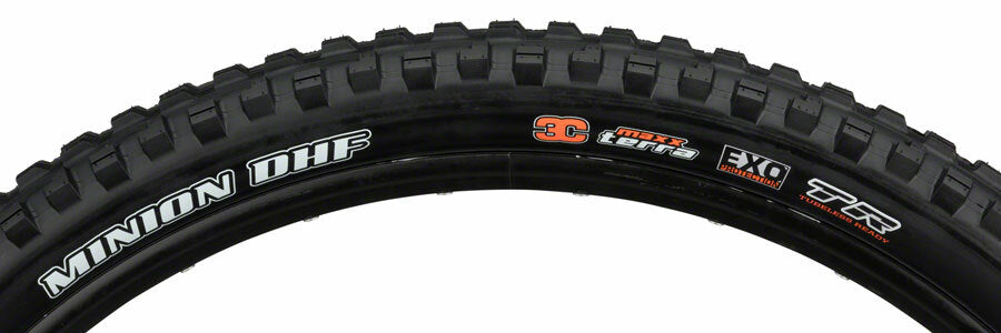 Maxxis Minion DHF Tire 27.5x2.8 Tubeless Folding Black 3C Maxx Terra 3