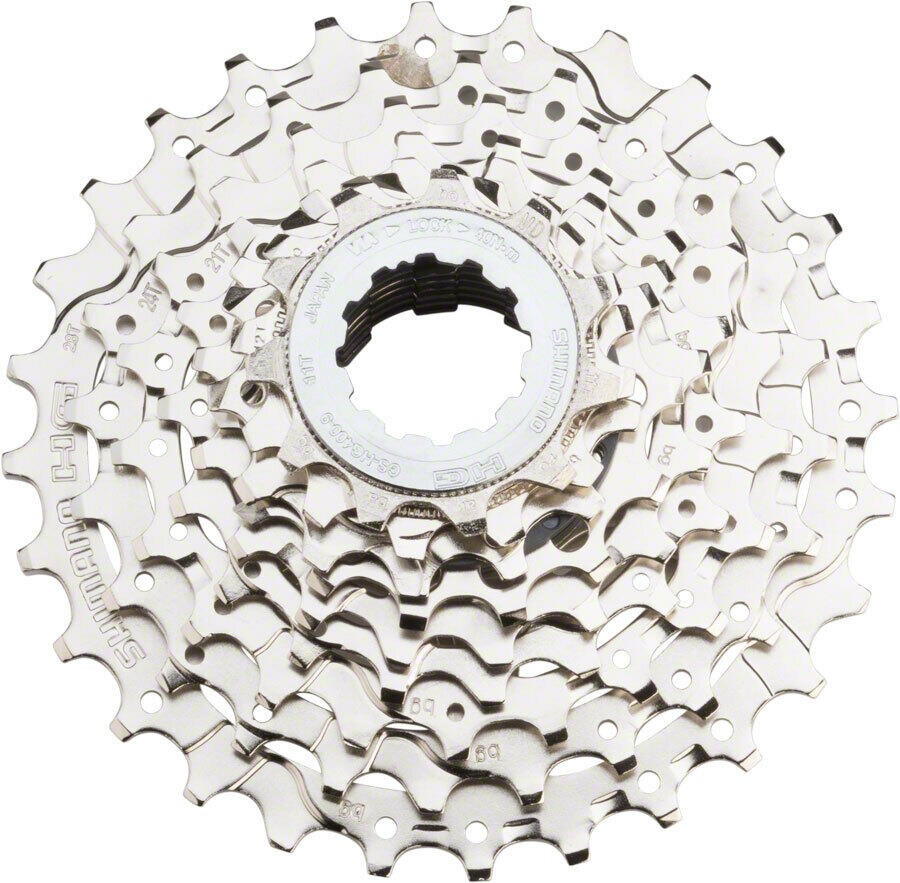 Shimano CS-HG400 Cassette Sprocket 9-speed 11-36T Silver, Nickel Plated 1