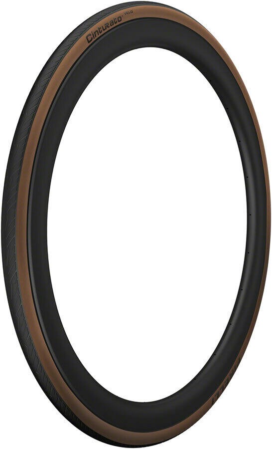 Pirelli Cinturato Velo TLR Tire - 700 x 26 Tubeless Folding Classic Tan 1
