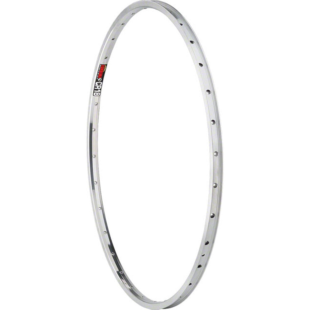 Sun Ringle CR-18 Rim 700c 32h Presta Silver Polished Road Touring Gravel 1