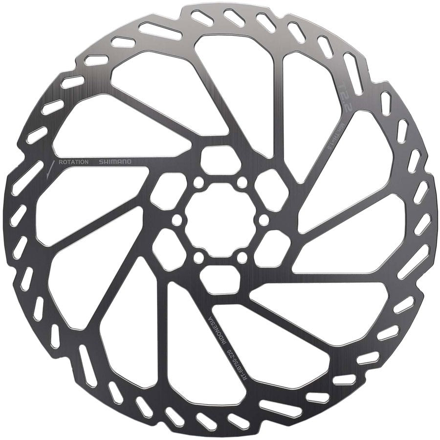 Shimano RT-6B750 Disc Brake Rotor 220mm 6-Bolt 2.2mm Thickness 1