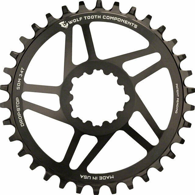 Wolf Tooth Components Direct Mount Drop-Stop 30T Chainring for SRAM 1