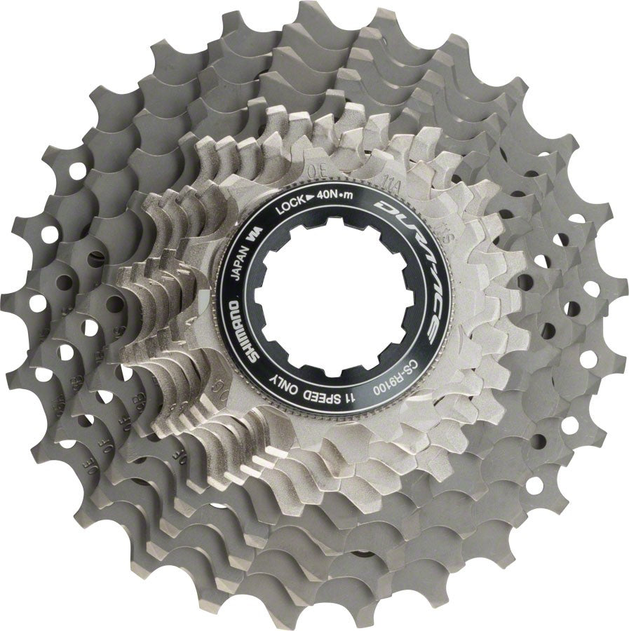Shimano Dura-Ace CS-R9100 Cassette, 11-Speed, 11-25t, Titanium, Grey 1