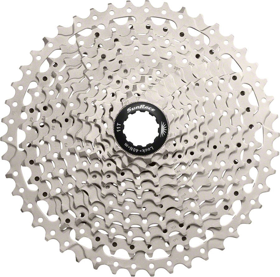 SunRace MS8 Cassette - 11 Speed, 11-46t, Silver 1