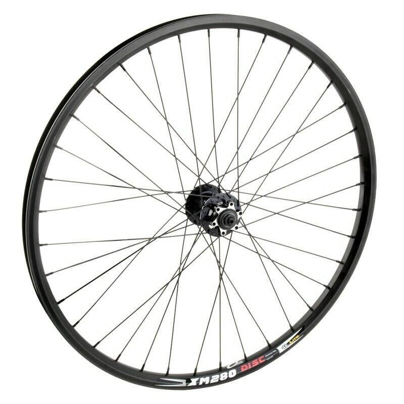 WM Wheel Front 26x1.5 559x21 Wei Xm280 Disc Bk 36 Wm Mt2000 6b Bk 100mm 14gbk 1