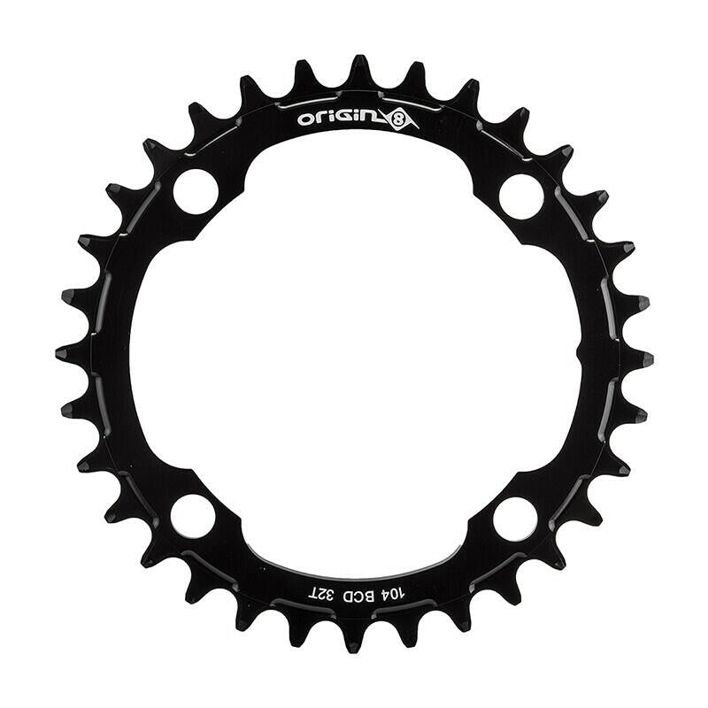 Origin-8 Holdfast 1x Chainrings Chainring Or8 Holdfast 104mm 32t 10/11s 4b Bk 1