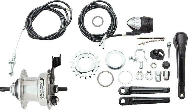 Sturmey Archer S30 X-RD3 3-Speed Drum Brake Hub 1