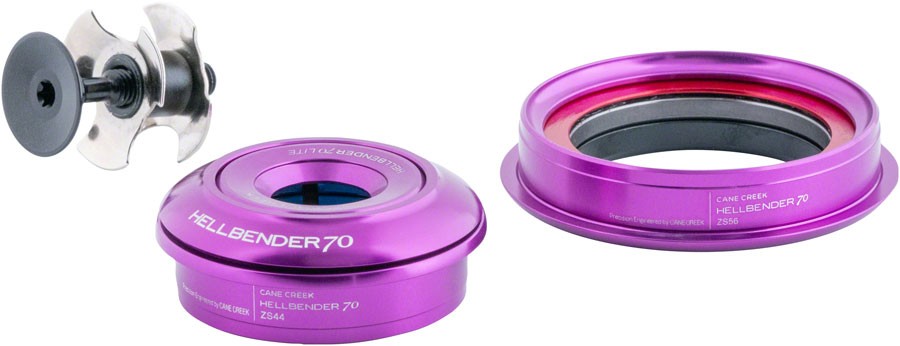 Cane Creek Hellbender 70 Lite Headset ZS44/ZS56 Purple 1