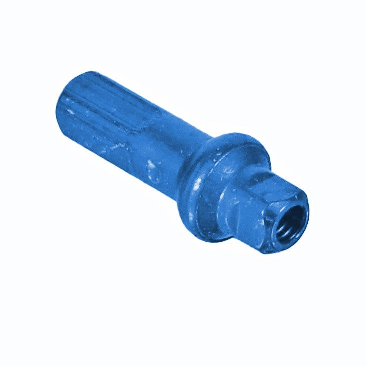 Sapim Double Square SL Alloy Nipple, 14g/16mm, Blue 100/C 2