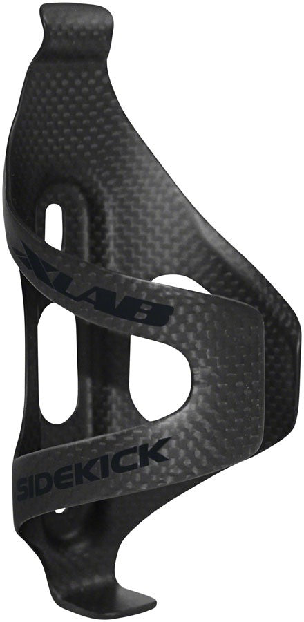 XLAB Sidekick Carbon Water Bottle Cage, Side Loading, Right Entry, Matte Black 3