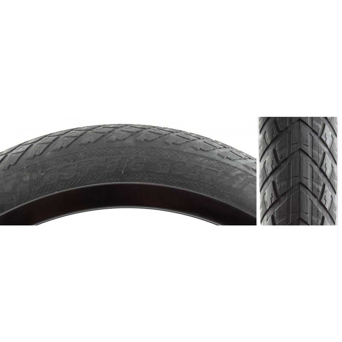 CST Big Boat Fat Tire 20x4.0 Clincher Wire Black Aramid Puncture Protect eBike 2