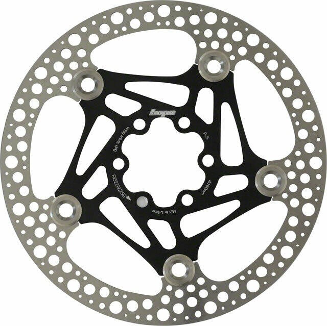 Hope Floating Road Disc Rotor 160mm Black 1