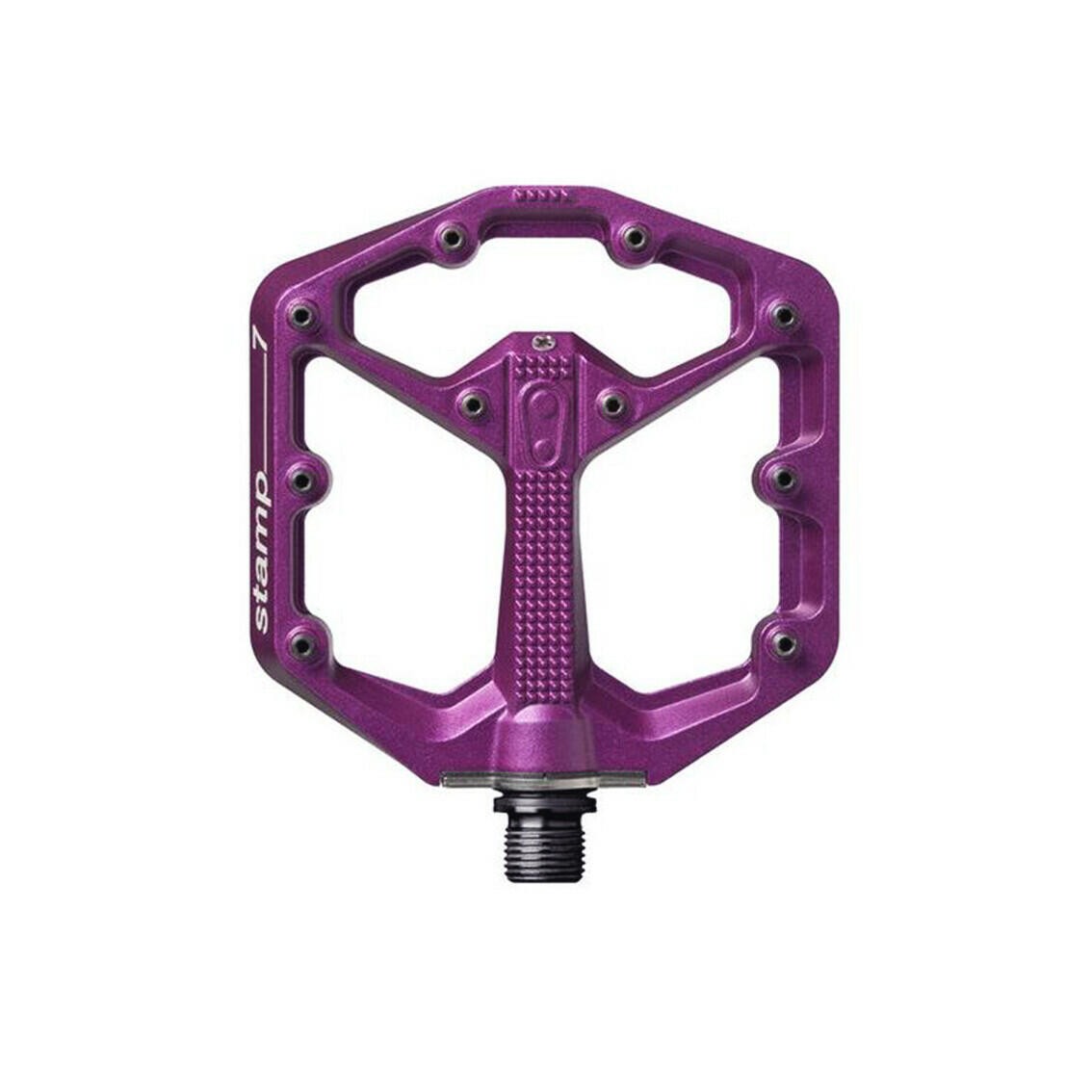 Crank Brothers Stamp 7 Platform Pedals - Large - Purple 1