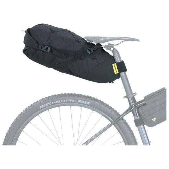 Topeak Backloader Seat Bag 10-Liter Black - Tour Commute Bikepacking - TBP-BL2B 2