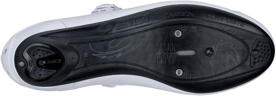 SIDI Genius 10 Road Cycling Shoes White Size 46 Unisex Dial Closure 5