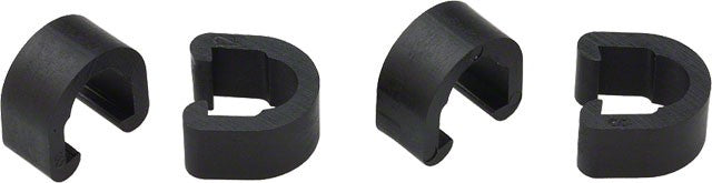 Jagwire C-Clip Housing or Hose Guide Bag of 50 Black 1