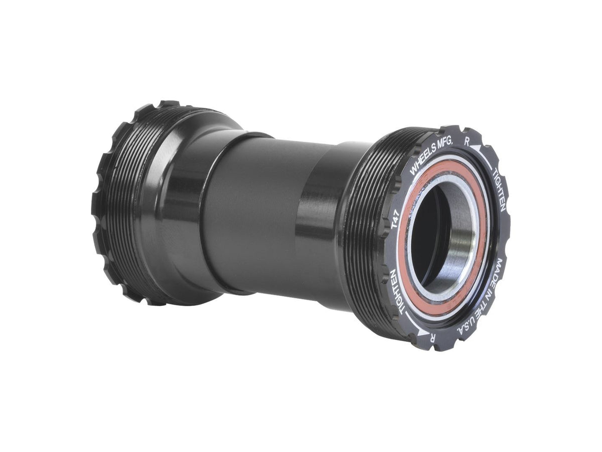 Wheels Manufacturing Shimano T47 Inboard Angular Contact Bottom Bracket 68 to 1