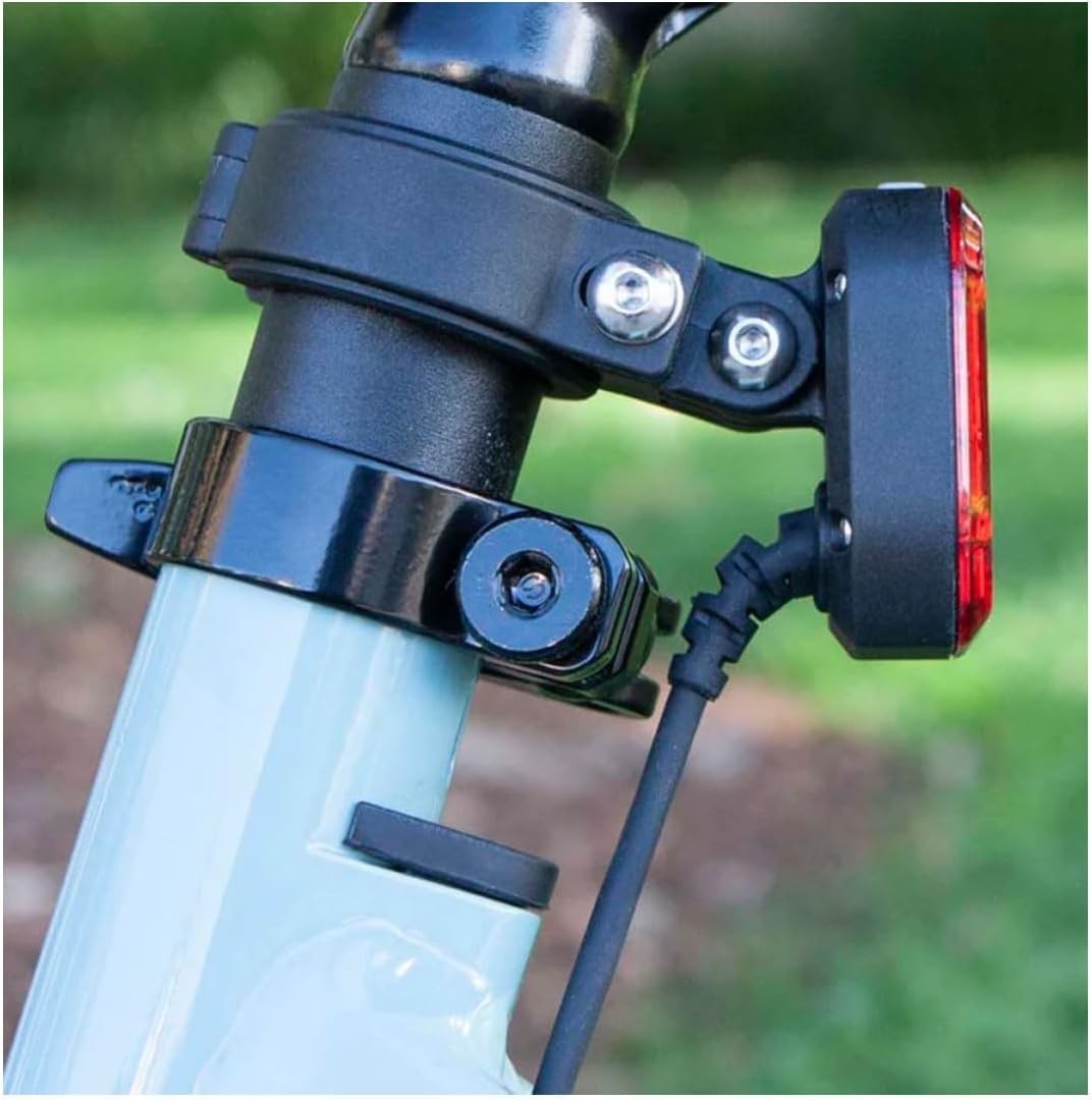 NiteRider Emax+ 150 E-Bike Taillight – 150 Lumen Rear Electric Bike Light, 6 6